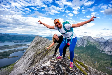 Hiking in Efjord