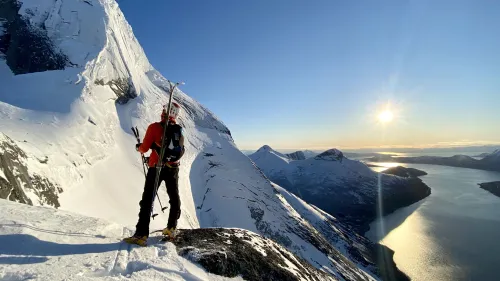 The Stetind skiing and heritage experience